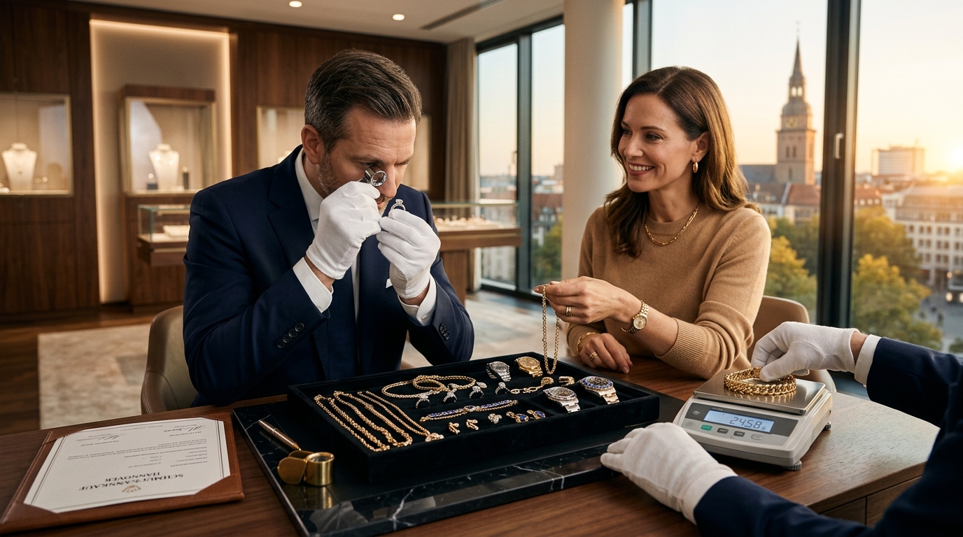 Schmuckankauf Hannover Schmuck schnell und fair verkaufen